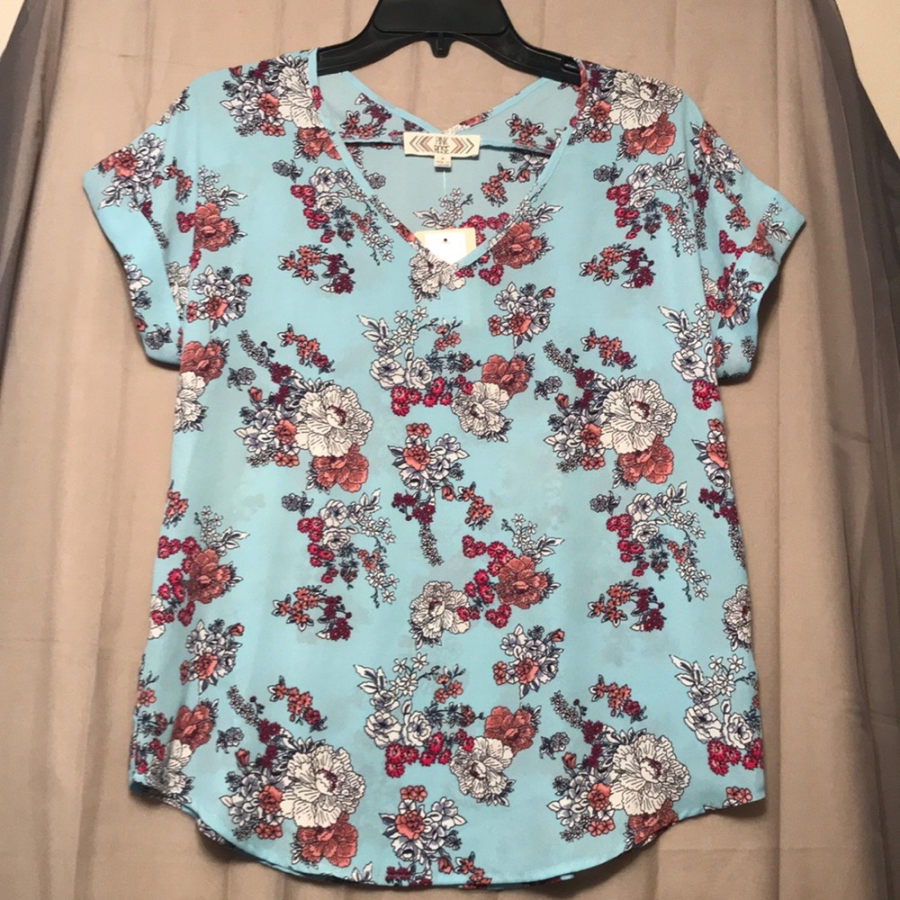Pink Rose Blouse